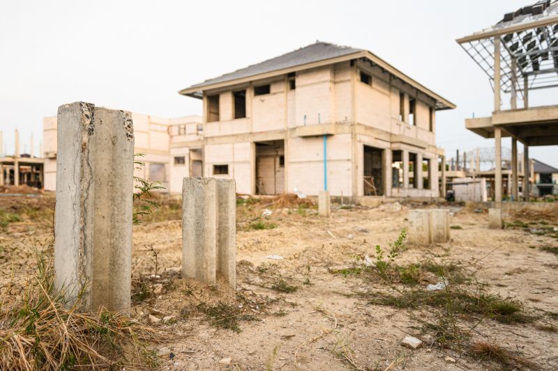 Foundation Pier Installation Complete